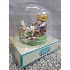Vintage Dan Dee Collector's Choice: Carriage riding Bear Couple